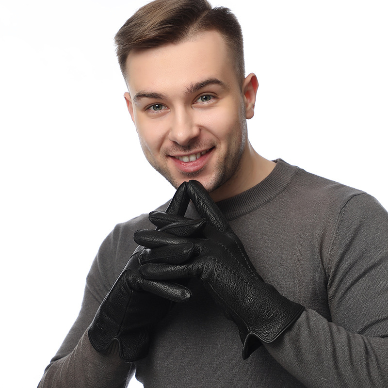 Wool Glove Lined - Sarung tangan bisnis berlapis wol dengan
