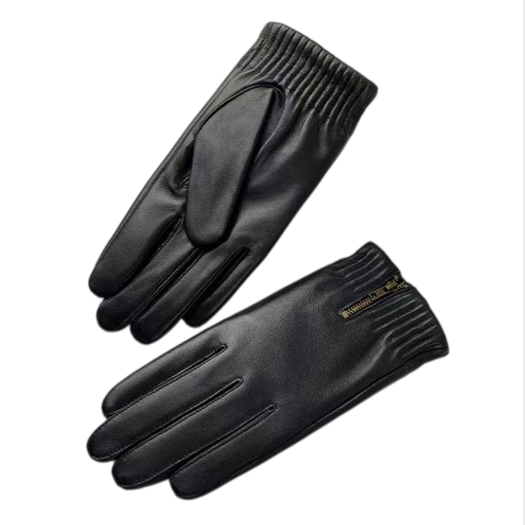 Leather Driving Glove - Sarung Tangan Retro Tebal dan Hangat