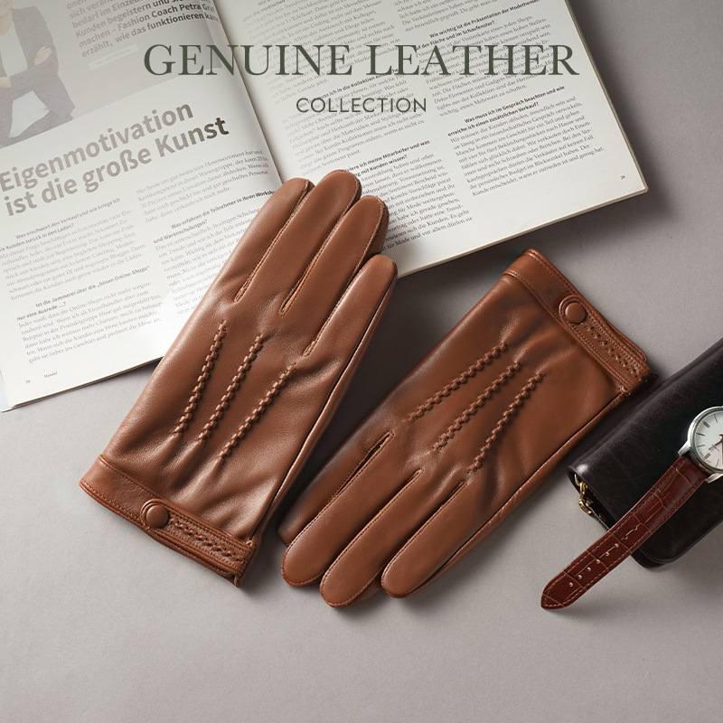 Sarung Tangan Kulit Domba Asli - Leather Driving Glove ulasan dan harga