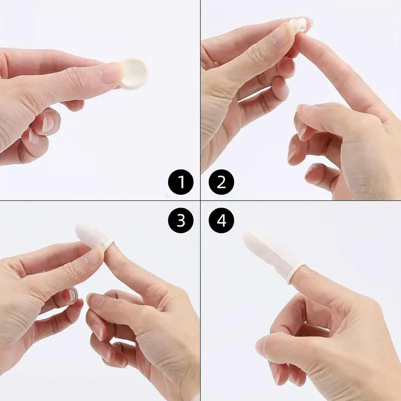 200PCS Sarung Jari Sekali Paka - Latex Disposable Glove ulasan dan harga
