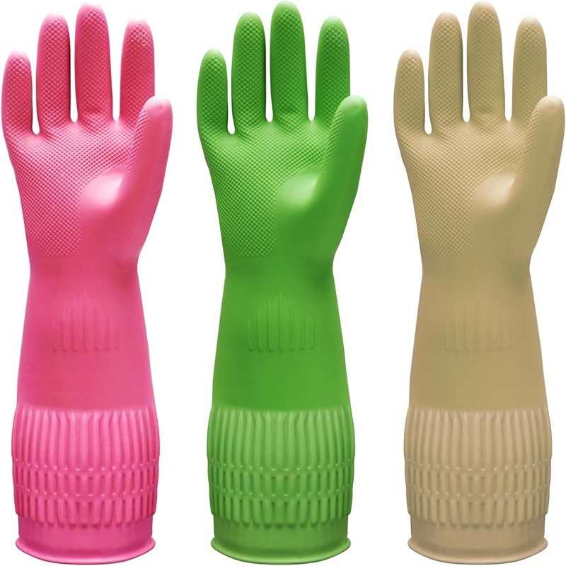 1 Pasang Sarung Tangan Silikon - Dish Glove Rubber ulasan dan harga