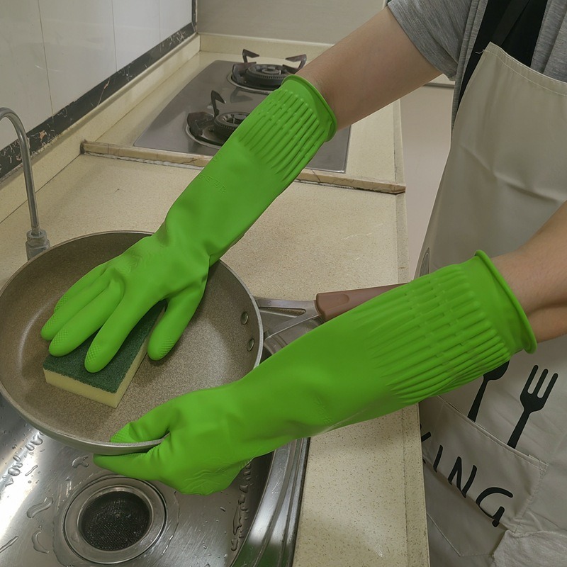 1 Pasang Sarung Tangan Silikon - Dish Glove Rubber ulasan dan harga