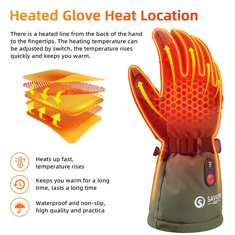 Sarung Tangan Ski Listrik Anti - Ski Glove Waterproof ulasan dan harga