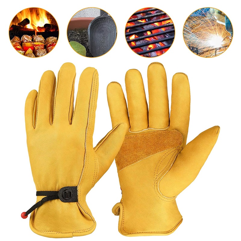 1 Pasang Sarung Tangan Kerja K - Leather Driving Glove ulasan dan harga